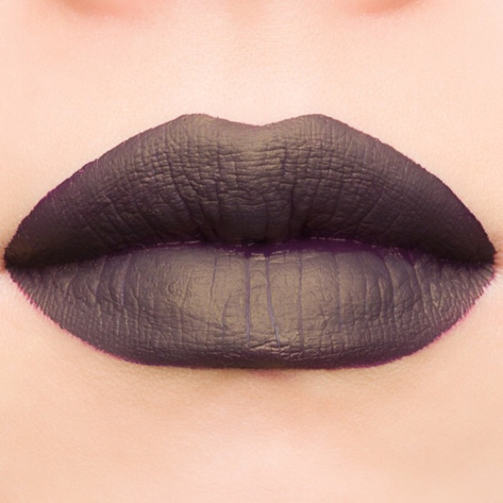 Natasha Denona Mark your Liquid Lips Matte Lipstick in Monatomic new goth gothic - Picture 7 of 9